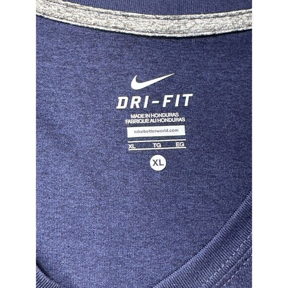 Nike Denver Broncos Dri-Fit Vneck Tee Shirt TShirt T-shirt - Picture 6 of 12